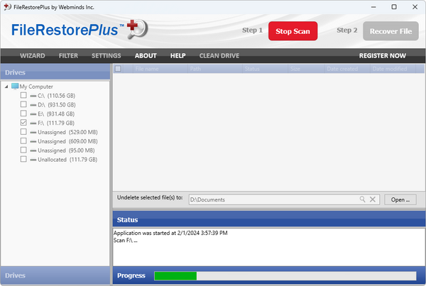 FileRestorePlus - Fastest and Easiest Way To Recover Deleted Files and Restore Photos-Windows Only